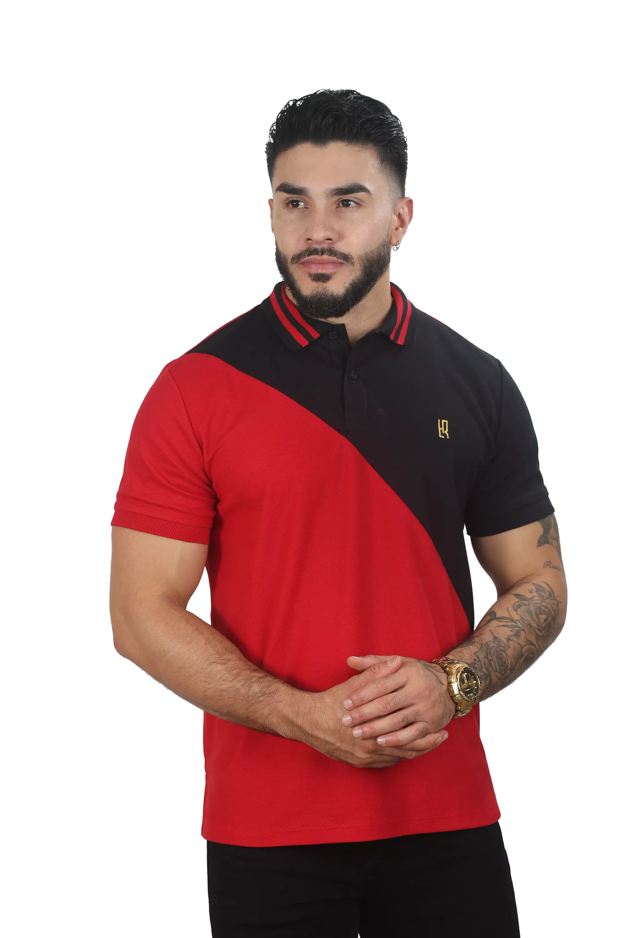 Camisetas polo para hombre combinado color azul Todas las Tallas Grupo LUTHIER
